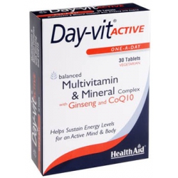 Health Aid Day-Vit Active Co Q10 30 ταμπλέτες